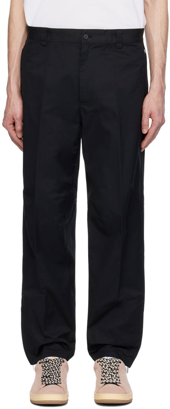Byxor LANVIN Biker Trousers Svart | RM-TR0005-5883-P24