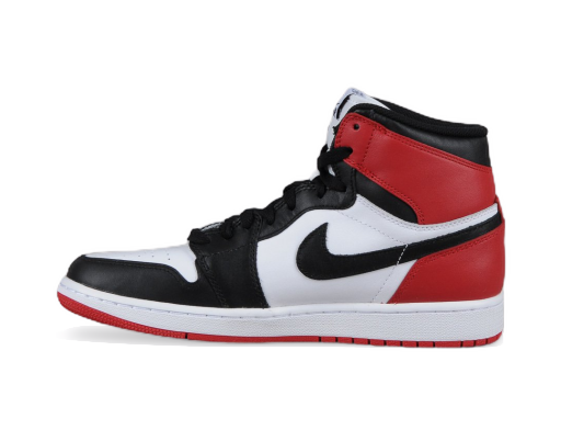 Begränsad upplaga Jordan Air Jordan 1 Retro High OG "Black Toe" Vit | 555088-184