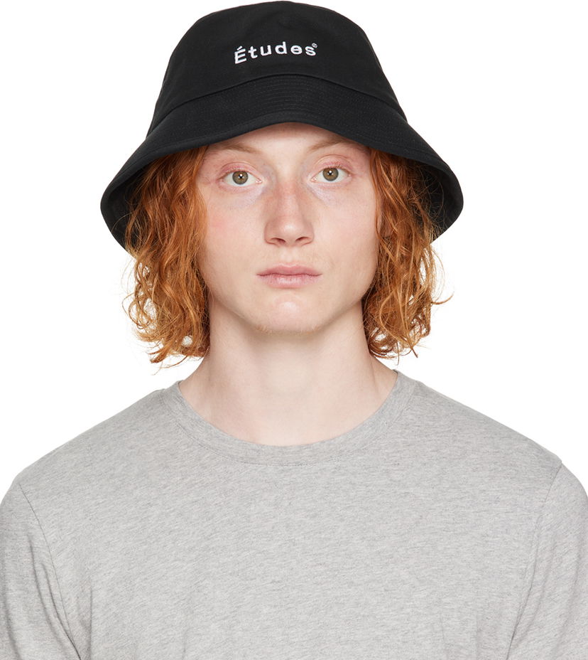 Hatt Études Training Bucket Hat Svart | C00NE920A01899