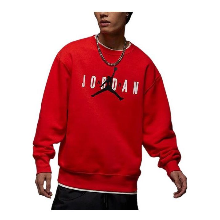 Sweater Jordan Fleece Hoodie Röd | FD9938-671