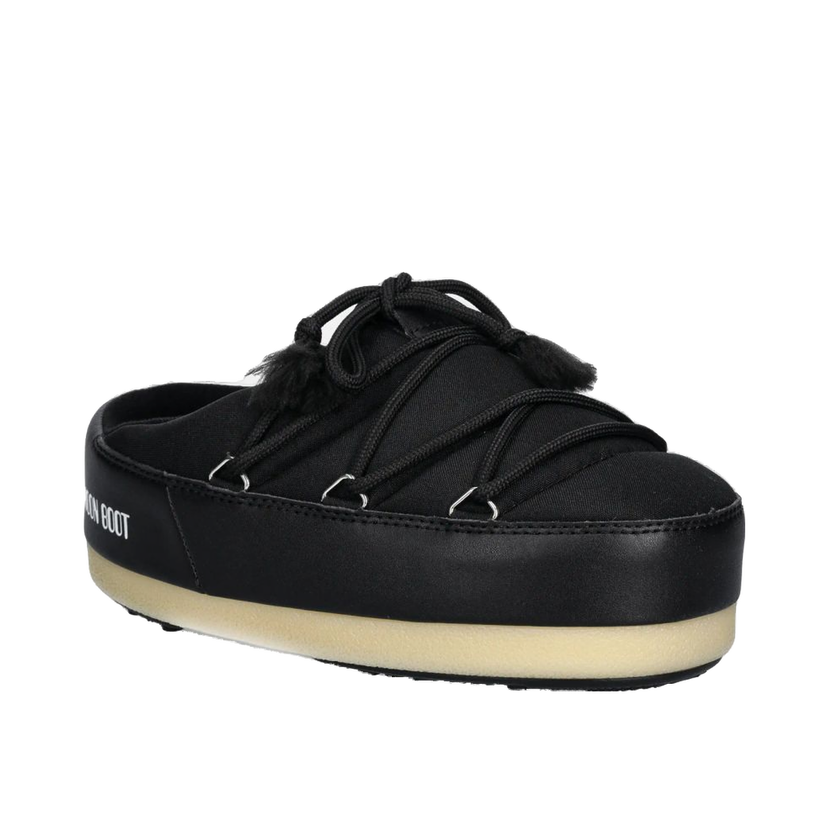 Sneakers och skor Moon Boot Nylon Slippers Svart | 80D1470030.N001