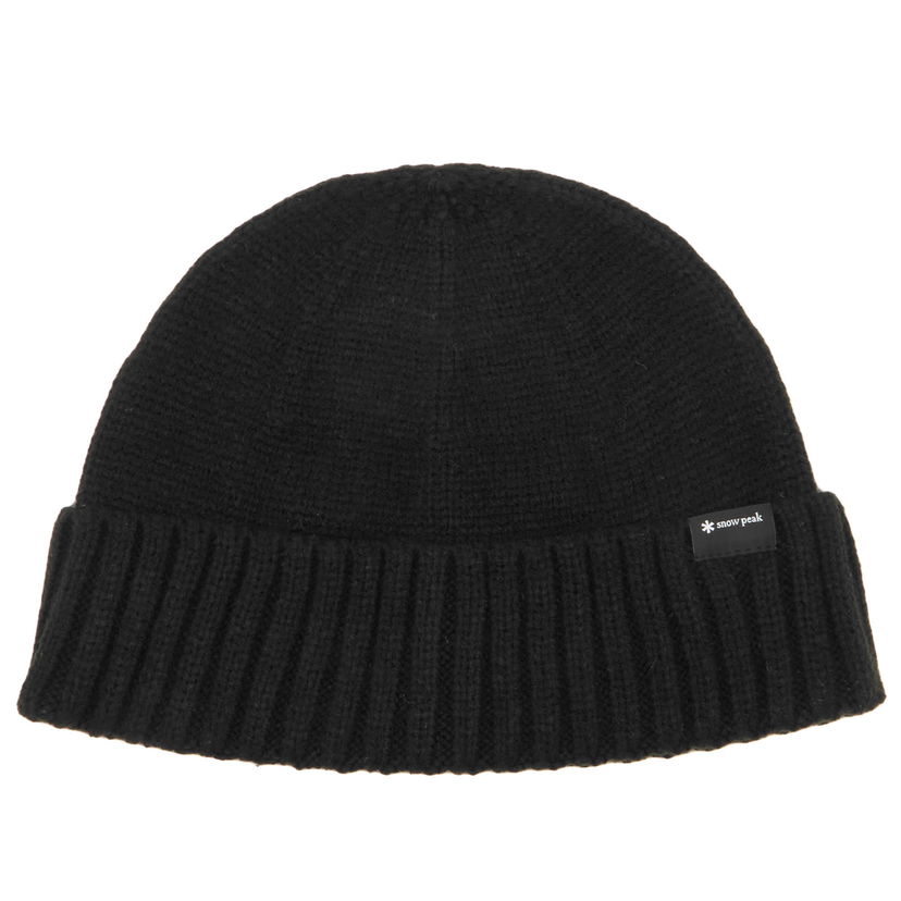 Mössa Snow Peak Knit Cap Svart | NSD-AC-25AU003-BLK