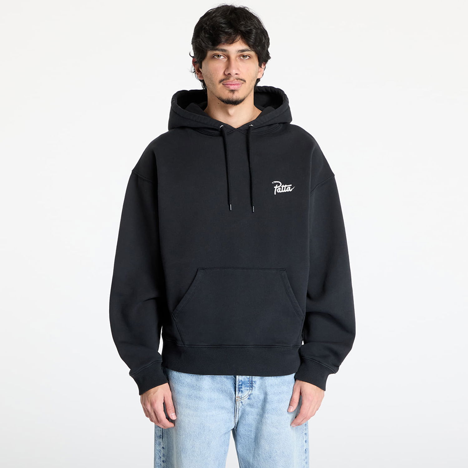 Sweatshirt Patta Patta Snake Heart Boxy Hoodie Svart | POC-SS25-2000-325-0019-001, 0
