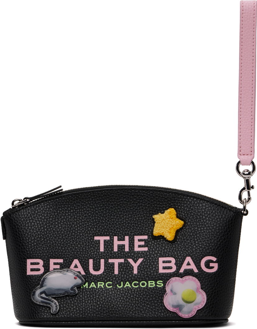 Handväska Marc Jacobs Marc Jacobs 'The Sticker Patch' Cosmetic Pouch Svart | 2S5SCP003S01