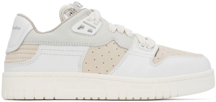 Sneakers och skor Acne Studios Paneled Low Top Sneakers W Vit | AD0455-, 0