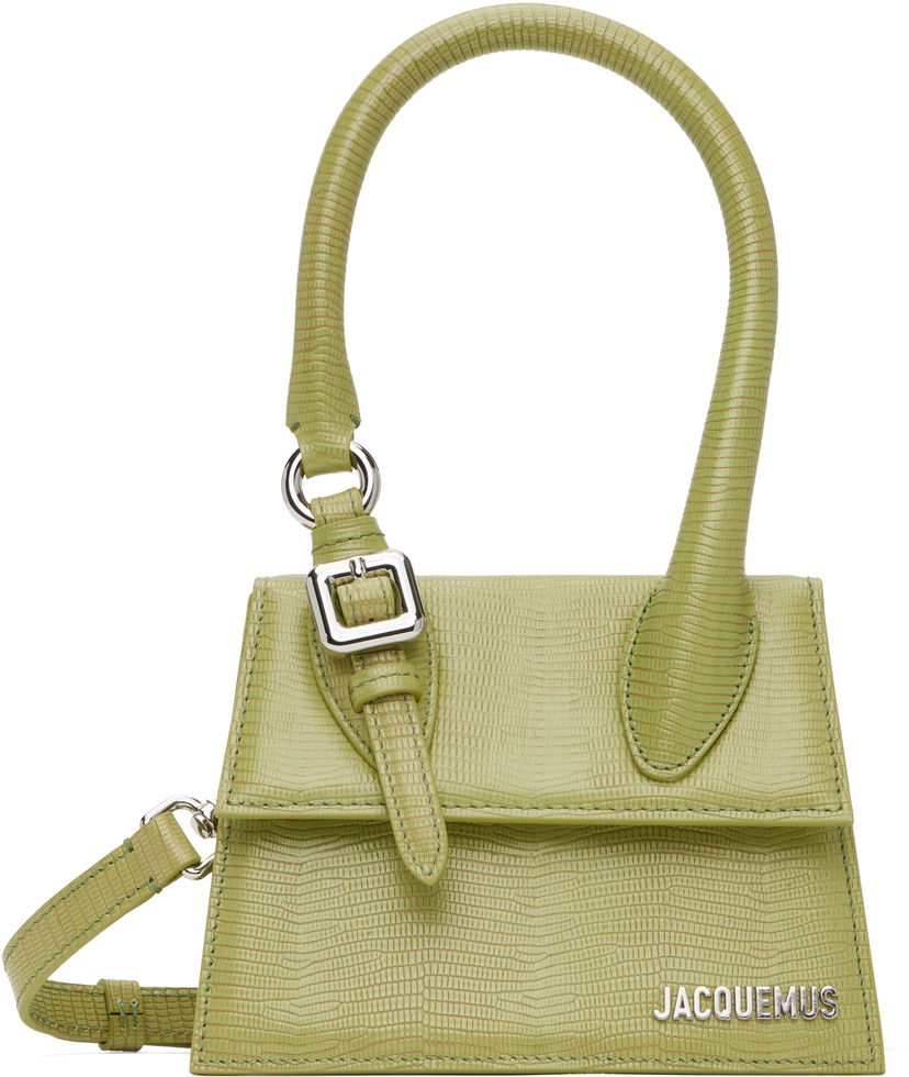 Handväska Jacquemus Jacquemus 'Le Chiquito Moyen' Top Handle Bag Grön | 25E233BA327-3235