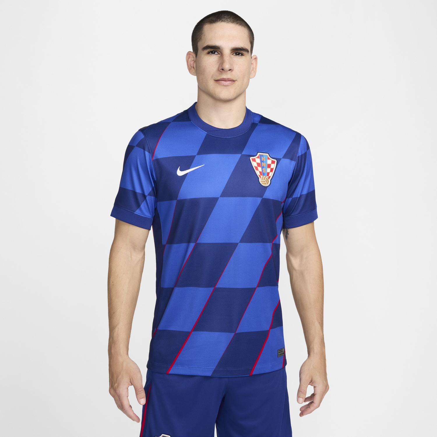 Jersey Nike Dri-FIT Replica Croatia Stadium 2024/25 Blå | FV1736-405, 0