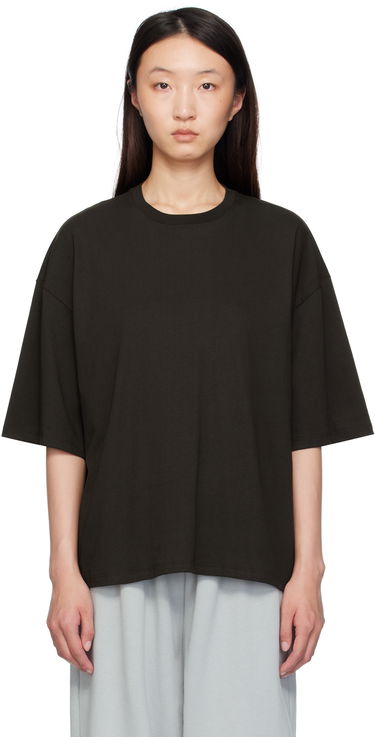 T-shirt Baserange Baserange Pin T-Shirt Svart | TOPI-RC-SU25, 0