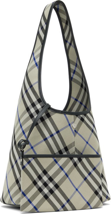 Handväska Burberry Burberry Small Check Shoulder Bag Beige | 8105767, 1