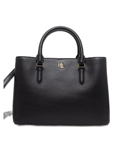 Tygpåse Polo by Ralph Lauren Monogram Tote Bag Svart | 431876725004