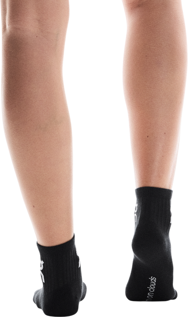 Strumpor On Running Running Logo Mid Socks Svart | 2uf10520553, 2