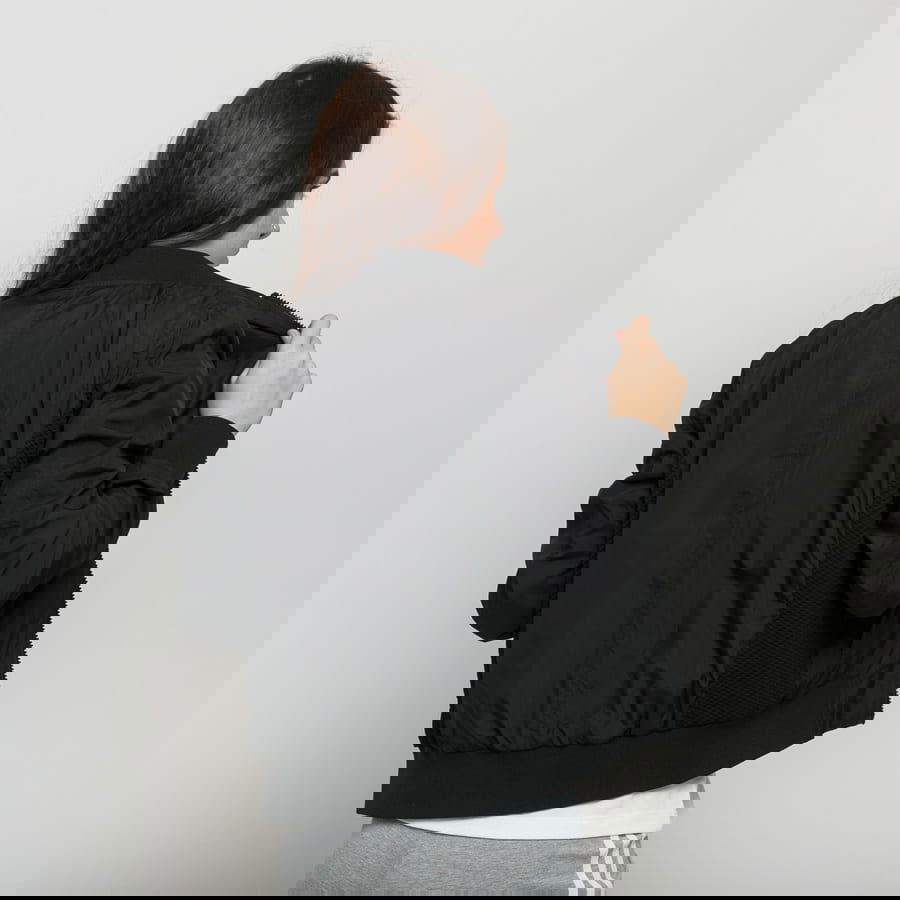 Bomberjacka Urban Classics Ladies Light Bomber Jacket Svart | tb1217 black, 1