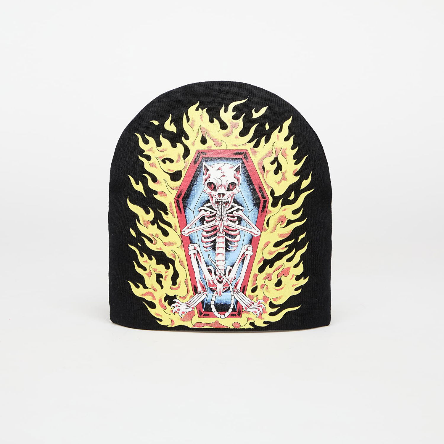 Mössa RIPNDIP Burn In Heck Graphic Beanie Svart | RNDHOL24194, 1