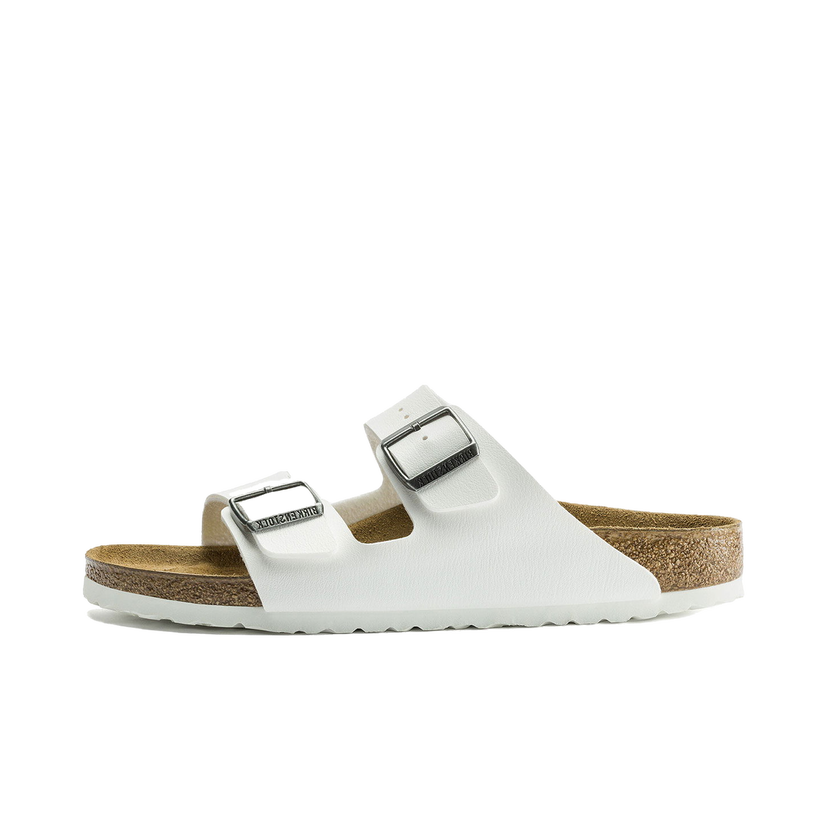 Sneakers och skor Birkenstock Arizona Birko-Flor White Narrow Fit Vit | 552683