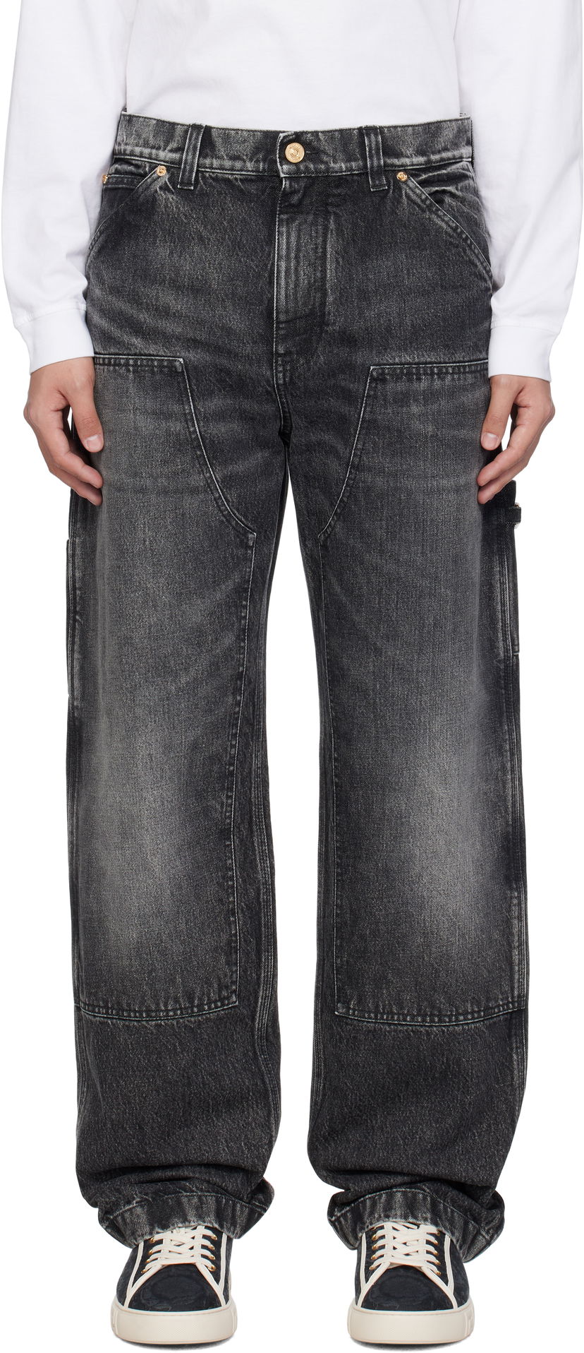 Jeans Versace Versace Carpenter Jeans Svart | 1017860_1A13718