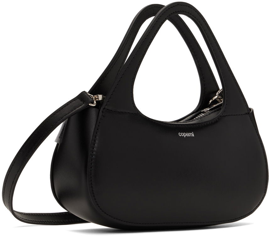 Handväska Coperni Micro Baguette Swipe Shoulder Bag Svart | COPBA17405, 1