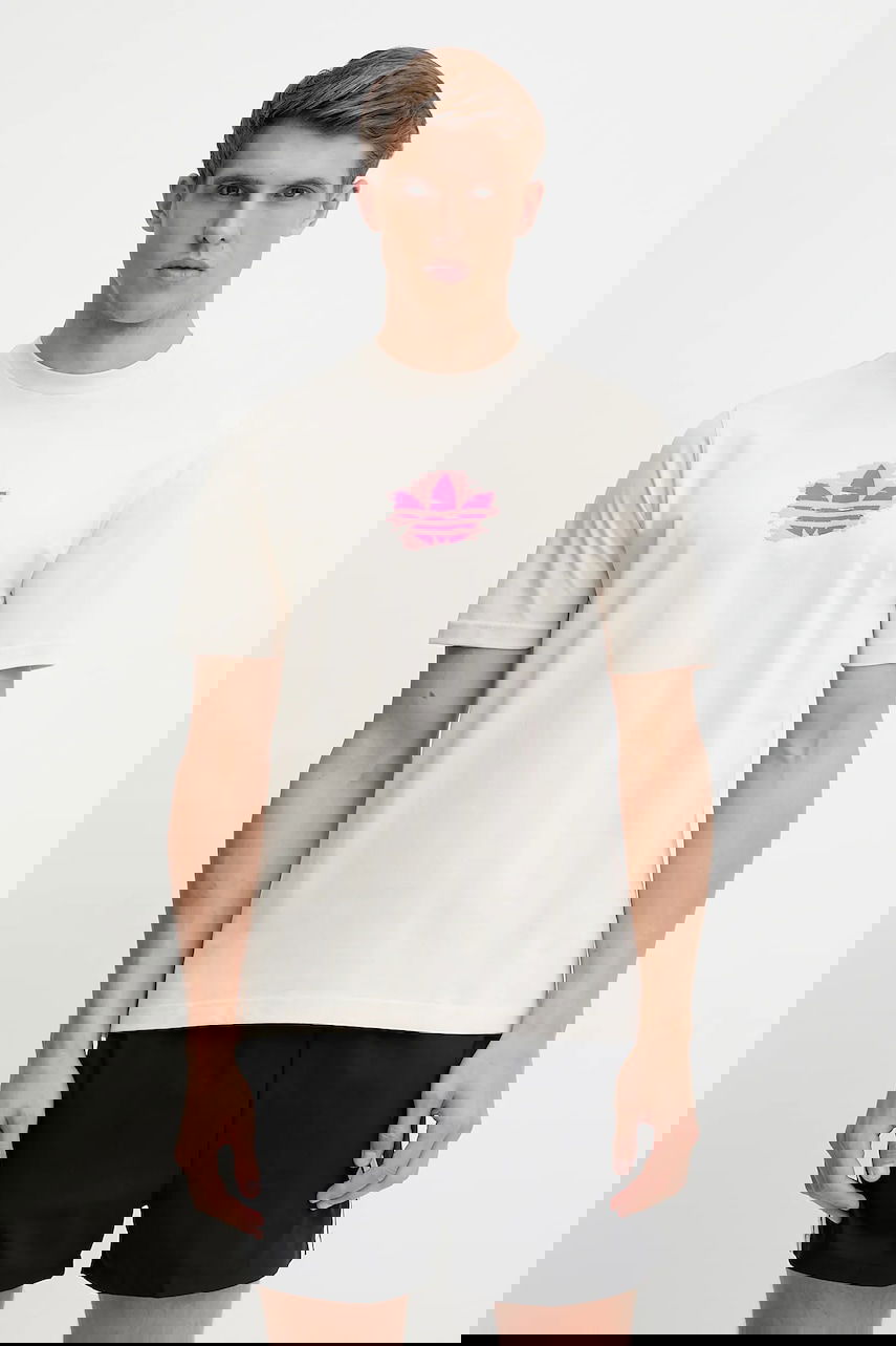 T-shirt adidas Originals Cotton Graphic T-Shirt Originals Beige | KC4943, 0