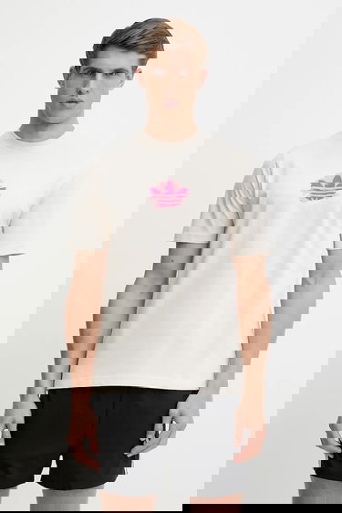 T-shirt adidas Originals Cotton Graphic T-Shirt Originals Beige | KC4943, 0