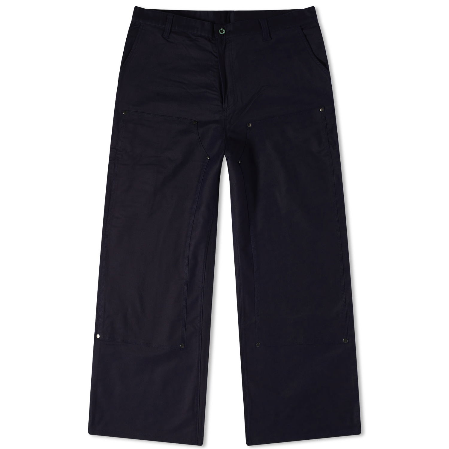 Cargo byxor Brain Dead Brain Dead Moleskin Double Knee Pant Mörkblå | BDW23B12003311NY01, 0
