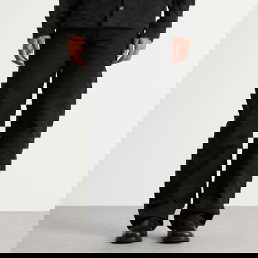 Jeans Casablanca Denim Straight Leg Monogram Jeans Svart | M-AW25-TR-330-01, 2