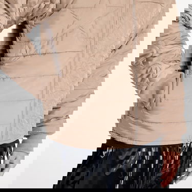 Bomberjacka Pleasures Stonehenge Quilted Jacket Beige | P24W016 BROWN, 2