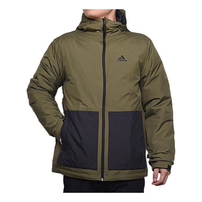 Parkas adidas Originals Hooded Padded Jacket Grön | H23085