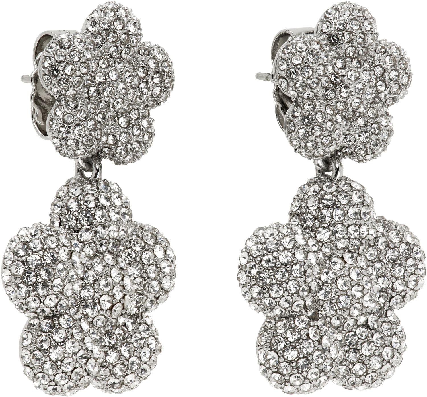 Örhängen Marc Jacobs Marc Jacobs 'The Daisy Balloon Drop' Pave Flower Earrings Metallisk | 2S5JER001J52, 1