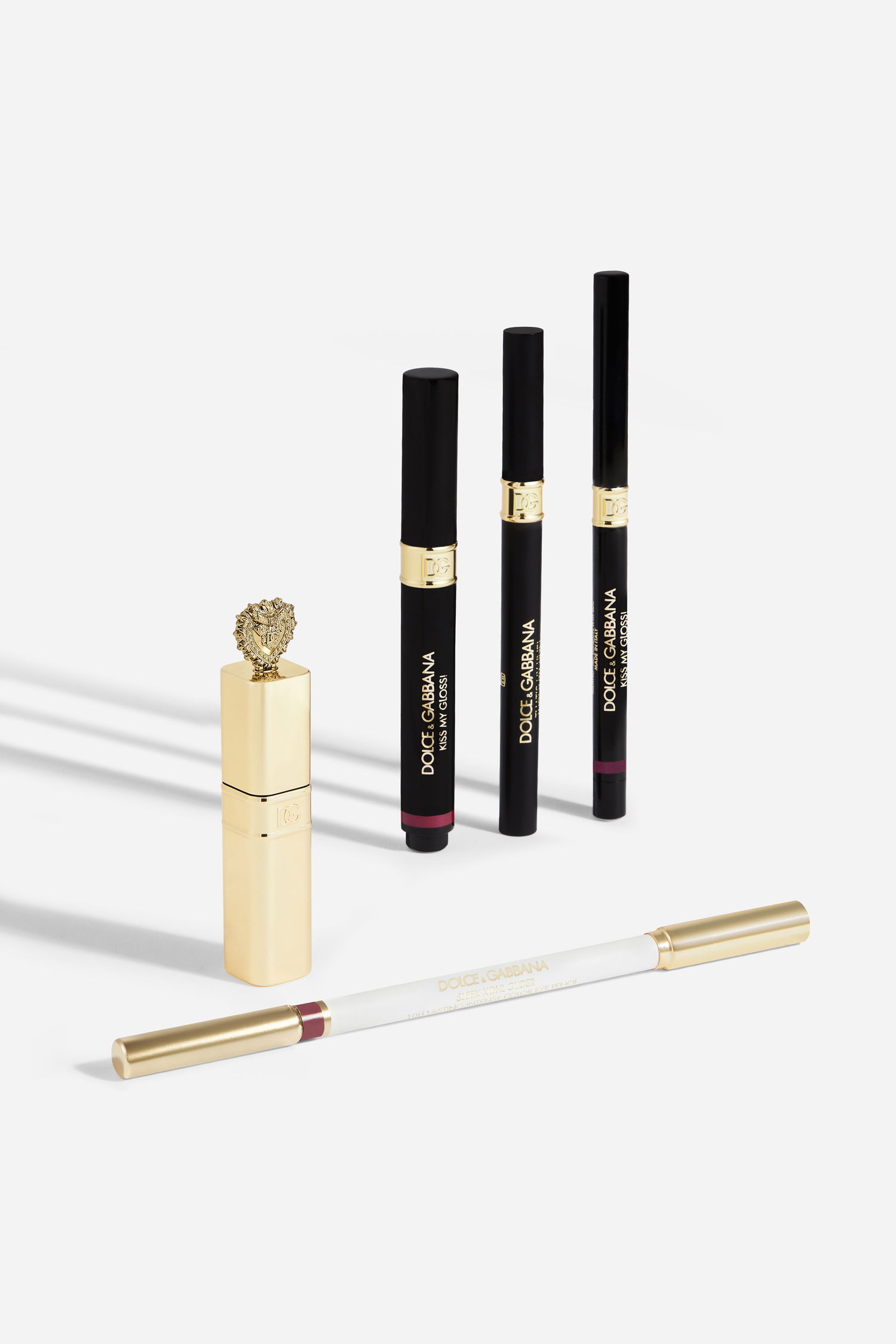 Parfymer och dofter Dolce & Gabbana Exclusive Beauty Set with Kiss My Gloss and Sleek Kohl Slider Flerfärgad | VT0357VT0009V000, 0