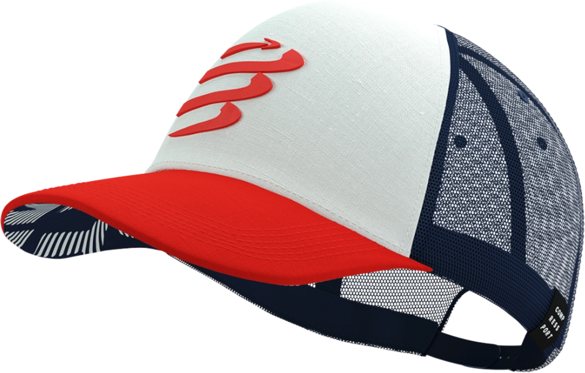 Keps Compressport Compressport Trucker Cap Flerfärgad | xhwu4190-xhwu4190059, 0