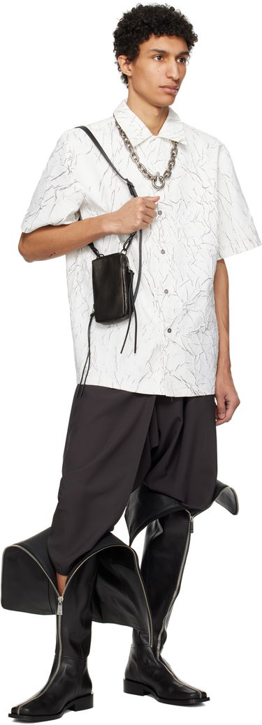 Skjorta Han Kjøbenhavn Relaxed Shirt Svart | M.133651, 4