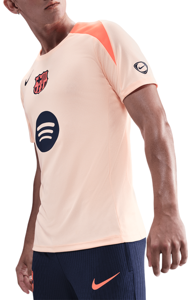 T-shirt Nike FC Barcelona Strike Training Shirt Dri-FIT Total 90 Orange | hm3344-808, 0