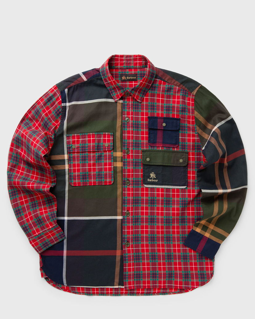 Skjorta Barbour Long Sleeve Shirt Röd | MSH5538MI73