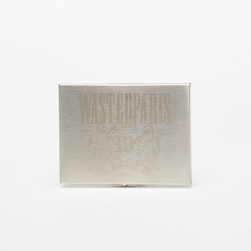 Plånbok Wasted Paris Wasted Paris U Crest Metal Cigarette Case Metallisk | WP_000308