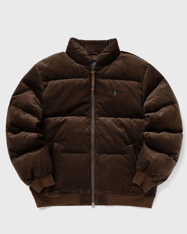 Pufferjacka Polo by Ralph Lauren Corduroy Puffer Bomber Jacket Brun | 710967785001, 0