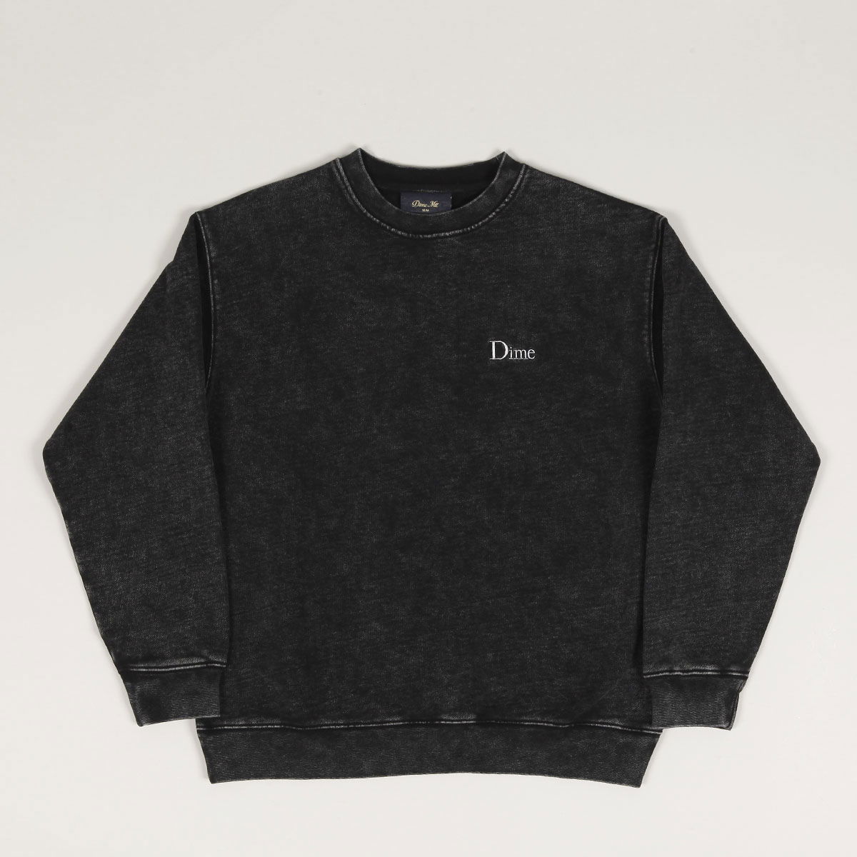 Sweater Dime Dime Classic French Crewneck Svart | DIME2SP2534BLK, 1