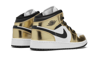 Sneakers och skor Jordan Air Jordan 1 Mid "White Metallic Gold" Metallisk | DC1419-700, 1