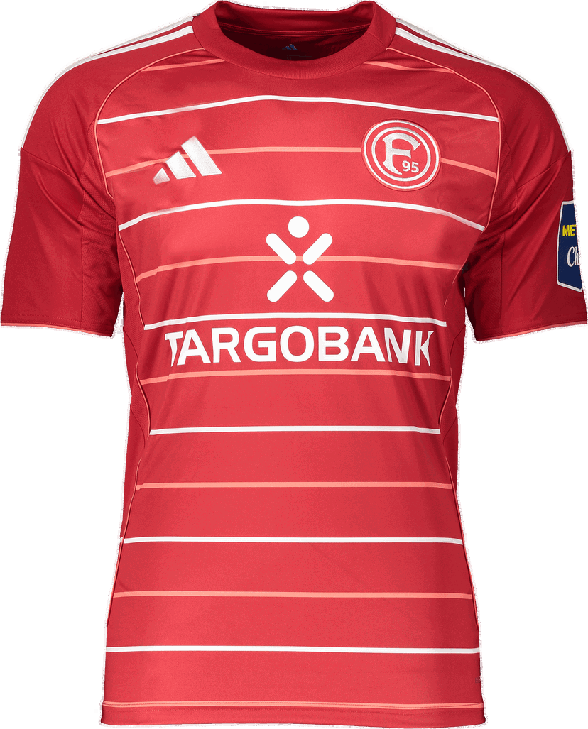 Jersey adidas Originals Fortuna Düsseldorf Home Jersey 2025/26 Röd | 6f95jd7389