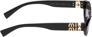 Solglasögon Miu Miu Miu Miu Pointed Cat Eye Acetate Sunglasses Svart | 0MU 09YS 8056597886314, 1