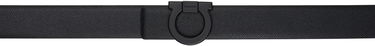 Bälten FERRAGAMO Ferragamo Fixed Gancini Reversible Belt Svart | 780180, 0