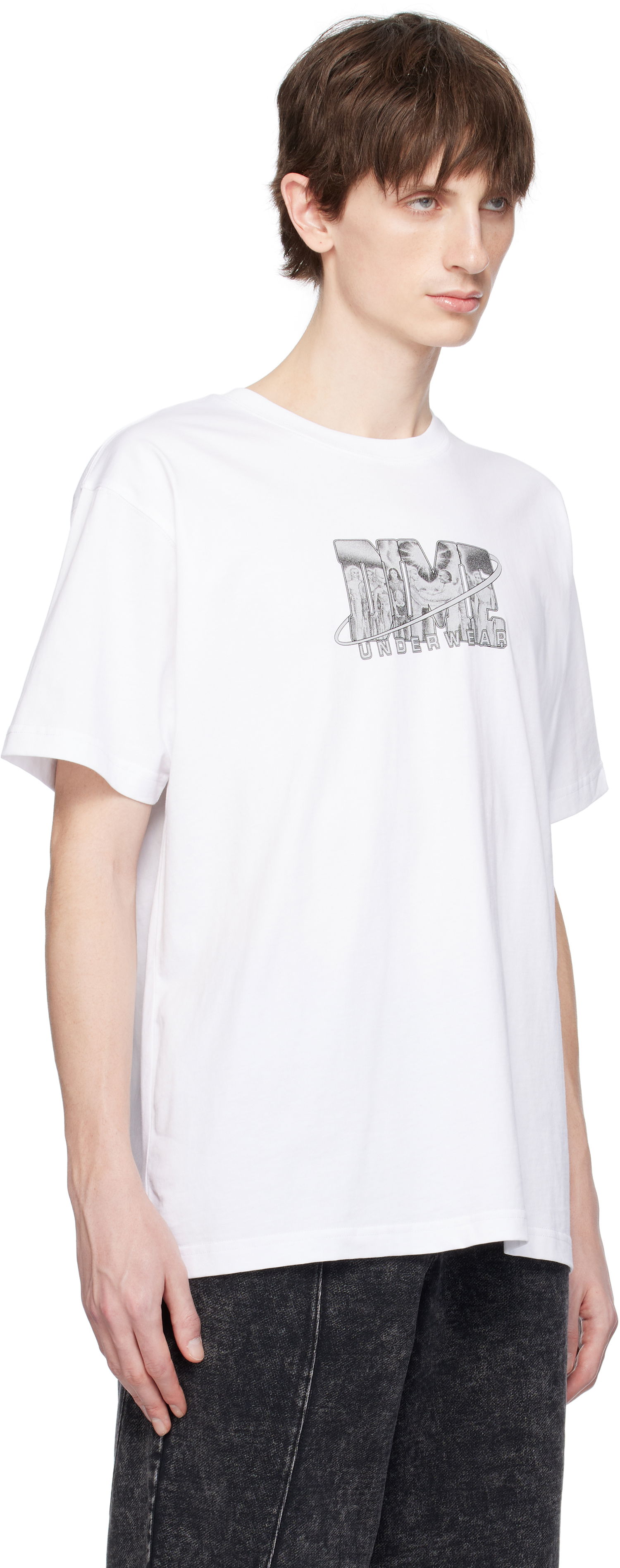 T-shirt Dime Dime Cosmic Graphic T-Shirt Vit | DIMESP2559WHT, 1