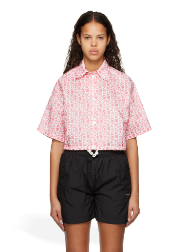 Skjorta Moncler Printed Rosa | I10932F00010596S8