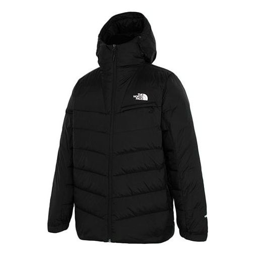 Pufferjacka The North Face Retro Nuptse Insulated Hooded Jacket Svart | NF0A7QPK-JK3, 0
