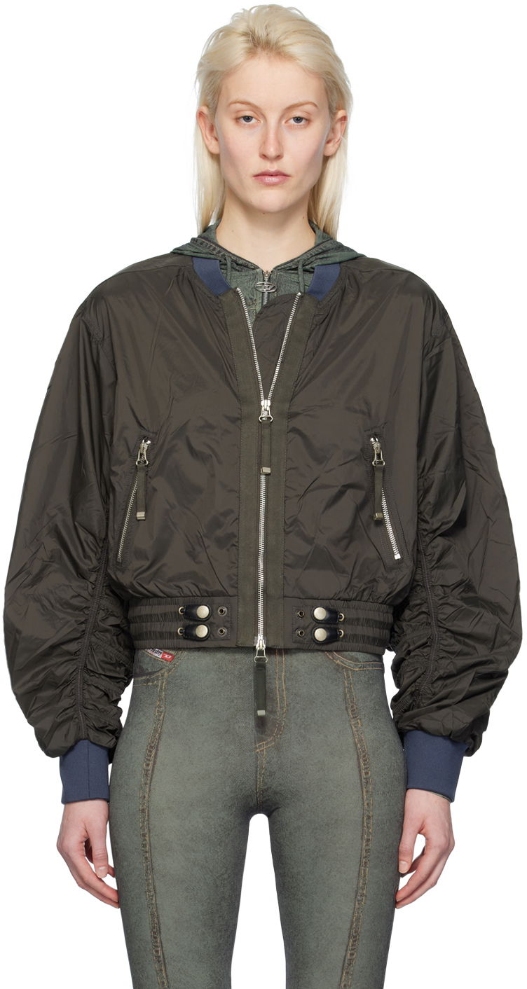 Bomberjacka Diesel G-Noak Bomber Jacket "Khaki" Grå | A08450 0BIAM