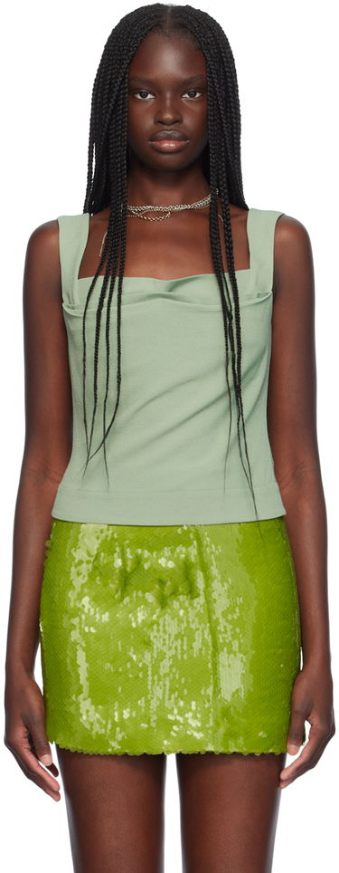 Kjol Miaou Miaou Imogene Corset Top Grön | 7023SCRSAG, 0