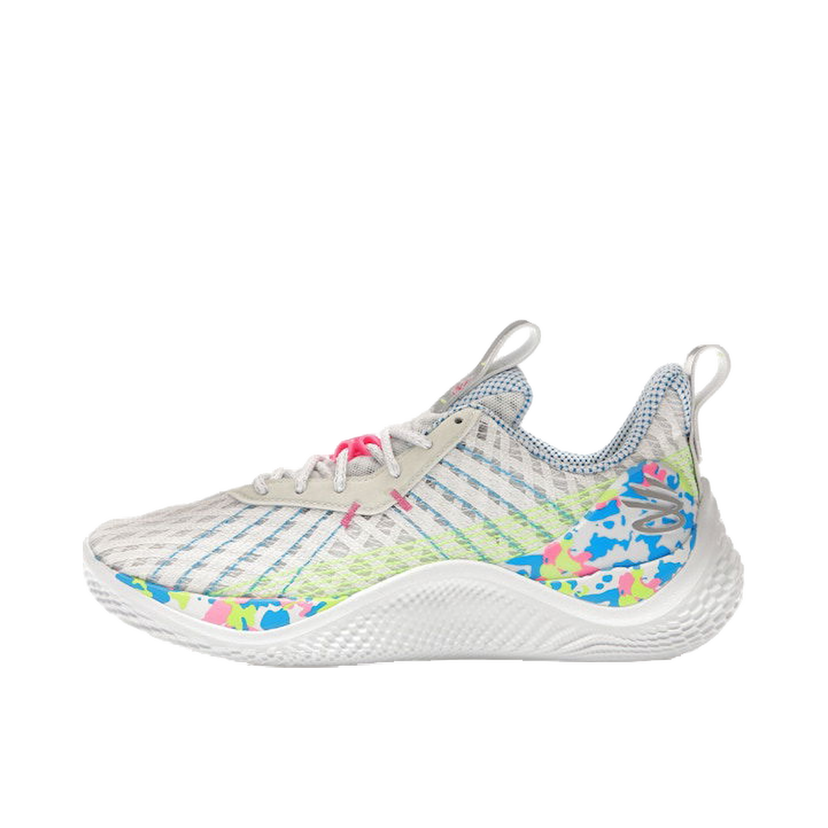 Sneakers och skor Under Armour Curry 10 Splash Party Vit | 3026293-100