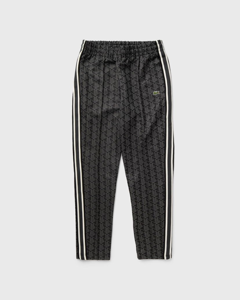 Träningsbyxor Lacoste PARIS MONOGRAM JACQUARD SWEATPANTS Svart | XH1440-4PC