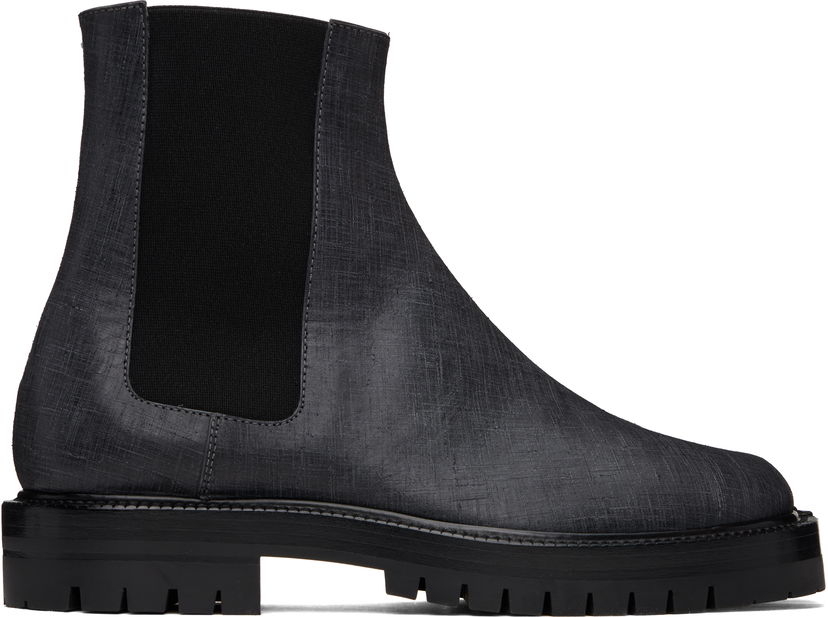 Sneakers och skor Maison Margiela Maison Margiela Tabi County Chelsea Boots Svart | S57WU0275 P8157