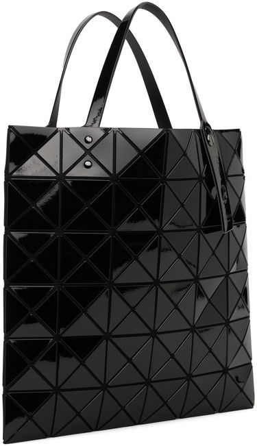 Tygpåse BAO BAO ISSEY MIYAKE Geometric Pattern Tote Bag Svart | BB36AG053, 2