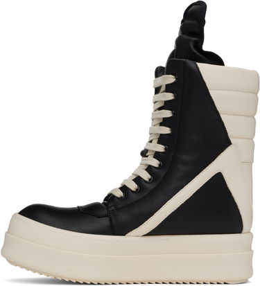 Sneakers och skor Rick Owens Rick Owens Hollywood Mega Geobasket Svart | RU01E5855 LCO, 2