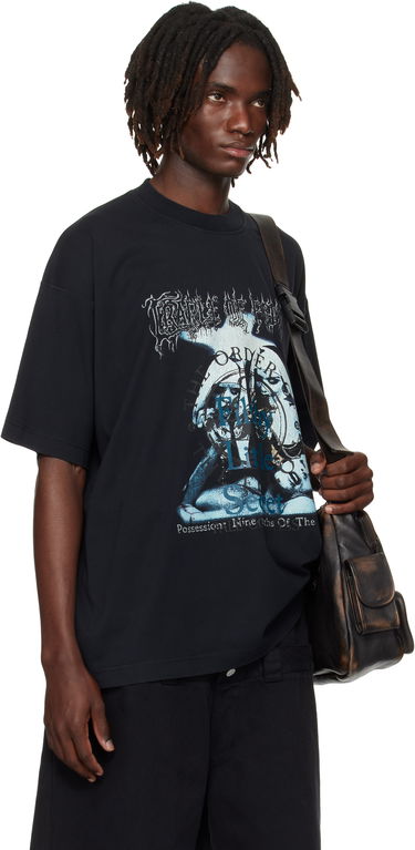 T-shirt VETEMENTS VETEMENTS Cradle of Filth 'Filthy Secret' Oversized T-Shirt Svart | UCF76TR600B, 1